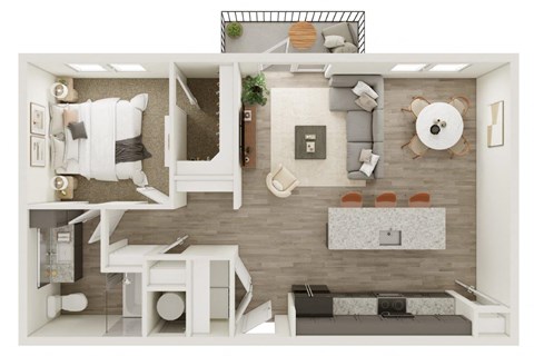 Lenox Katy Crossing A5 Floor Plan